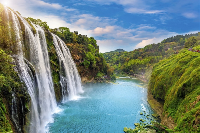 4K Huangguoshu Waterfall in China