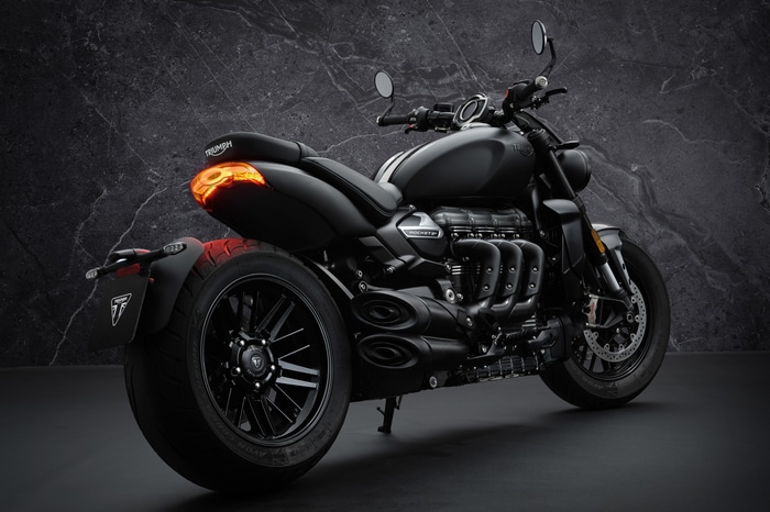 4K Triumph Rocket III Motorcycle