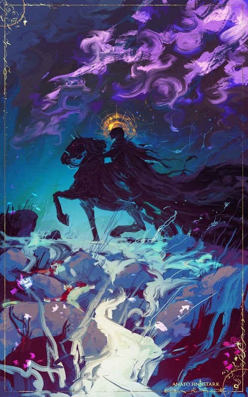 Anato Finnstark's Rider on a Horse