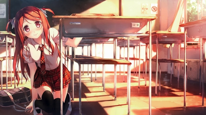 Original Characters by Kantoku in a Classroom