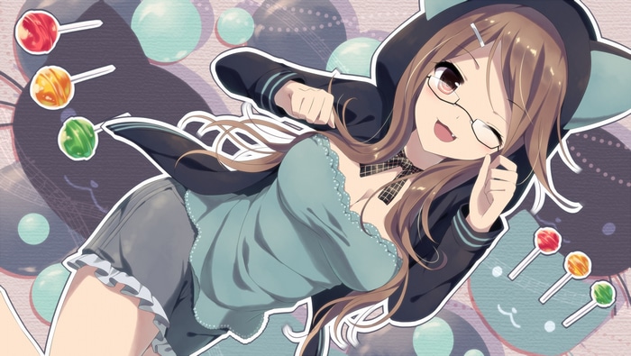 7th Dragon 2020 girl with glasses and hood