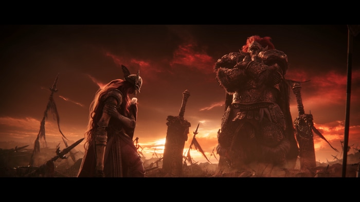 4K Elden Ring: Malenia and Radahn confrontation