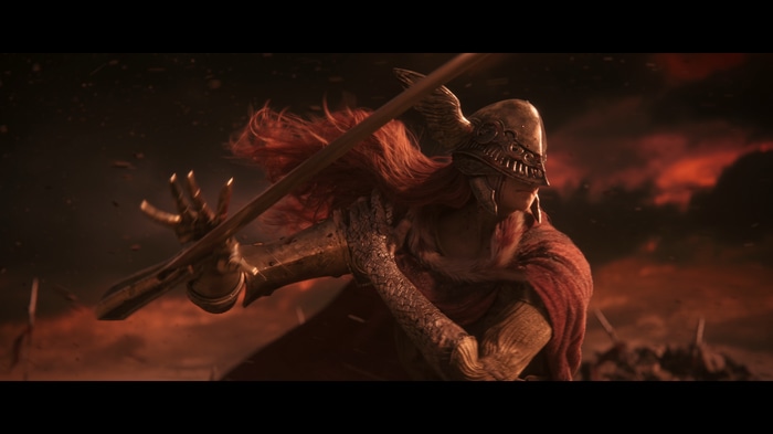 4K screenshot of Malenia from Elden Ring