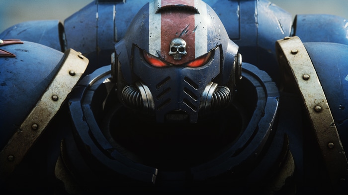 4K Warhammer 40,000 Ultramarines Space Marine