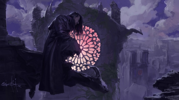 Enrico Ottini's Vampire with Rose Window