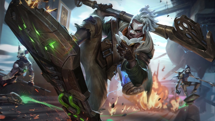 4K League of Legends Ekko