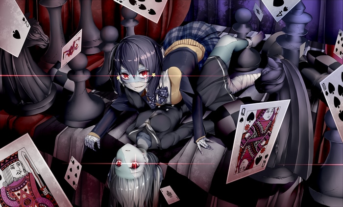 Zombieland Saga: Ai Mizuno and Junko Konno with Chess Pieces