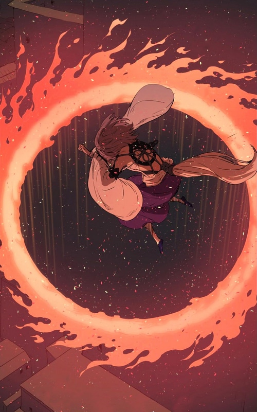 Sword SheathsChild in a Ring of Fire