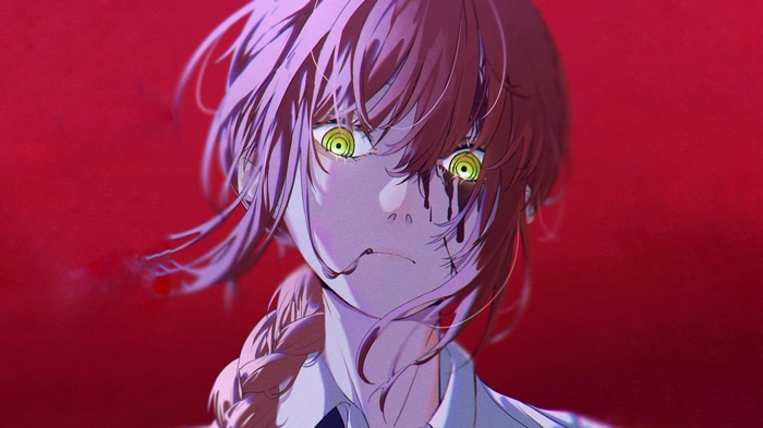 Chainsaw Man Makima with blood