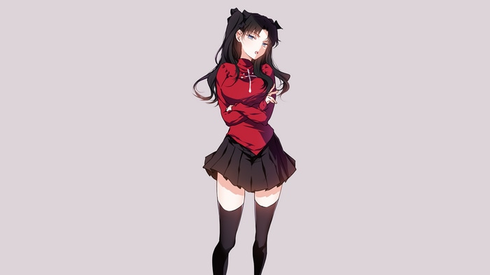Tohsaka Rin from Fate/Grand Order 4K