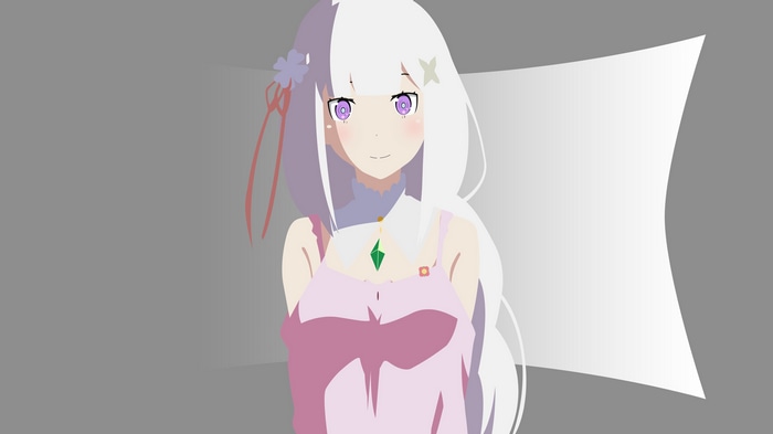 Emilia from Re:Zero Kara Hajimeru Isekai Seikatsu