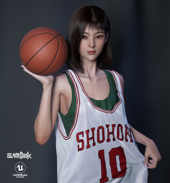 Slam Dunk: Shohoku 10 basketball player