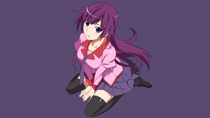 4K Senjougahara Hitagi from Monogatari Series