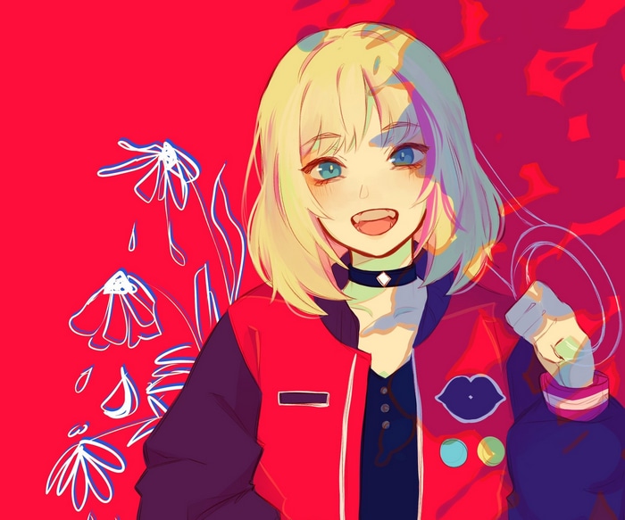 Rika Kawai from Wonder Egg Priority