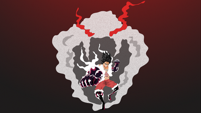 Monkey D. Luffy in Gear 4th