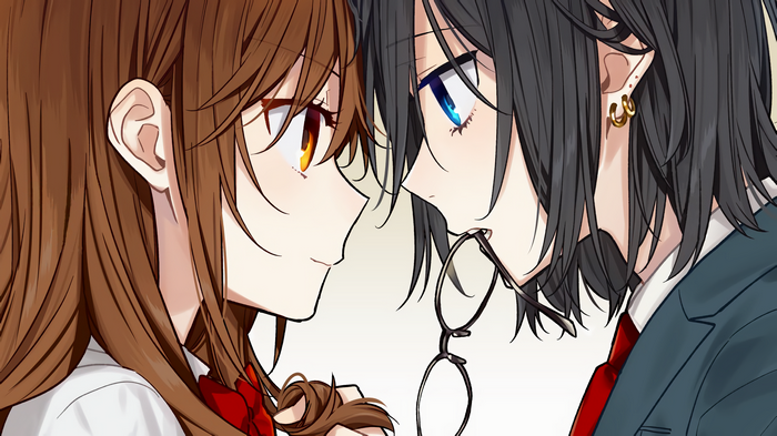 4K Horimiya: Miyamura Izumi and Kyouko Hori