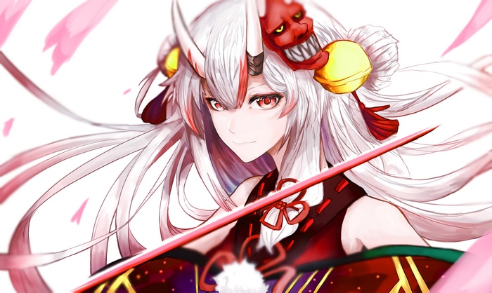 4K Oni Girl Nakiri Ayame Hololive
