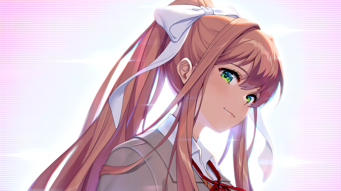 Monika from Doki Doki Literature Club