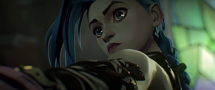 4K Arcane Jinx Close-up
