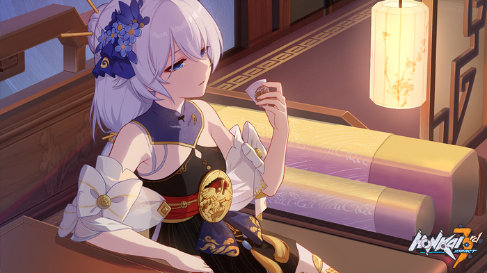 4K Honkai Impact 3rd Theresa Apocalypse with Flowers