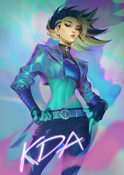 K/DA Akali from League of Legends