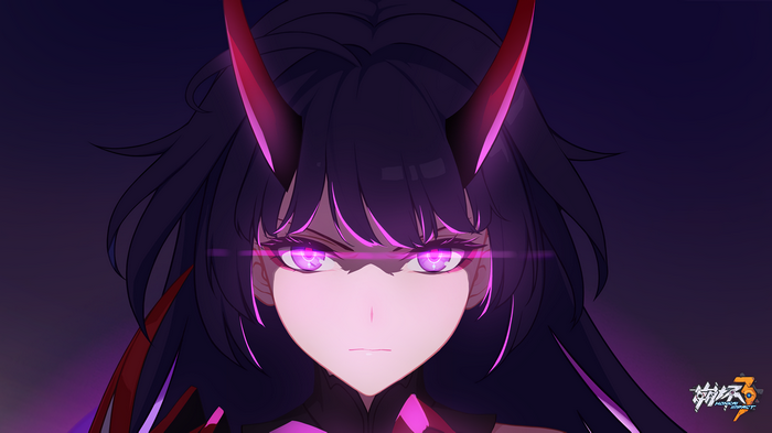4K Honkai Impact 3rd Raiden Mei with horns