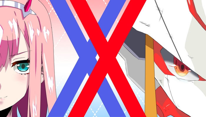 Zero Two and Darling in the FranXX