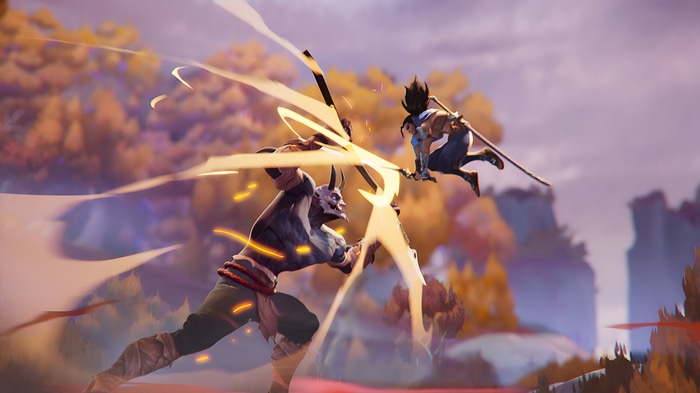 Yasuo and Ruined King in League of Legends 4K