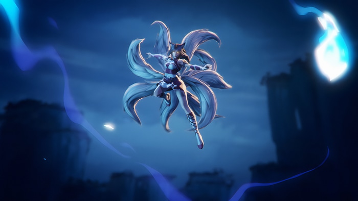 4K League of Legends Ahri in Ruined King