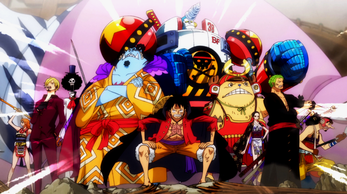 Straw Hat Pirates from One Piece
