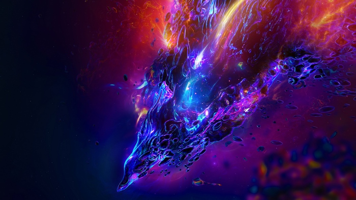 Abstract Cosmic Fluid Nebula