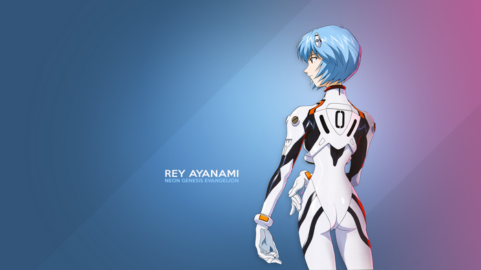 4K Rei Ayanami Neon Genesis Evangelion