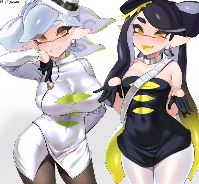 Marie and Callie from Splatoon