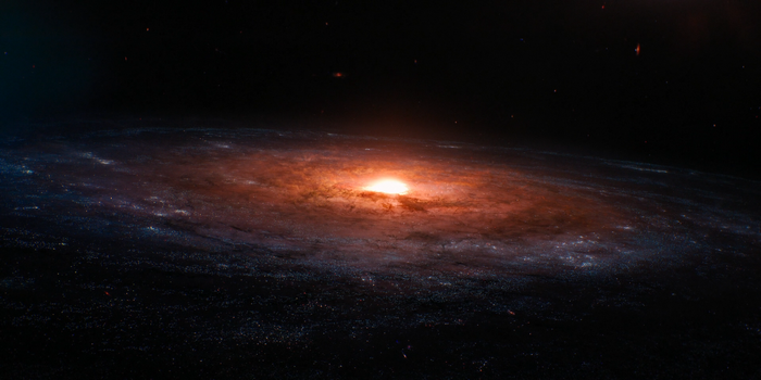 Galaxy with a bright central core