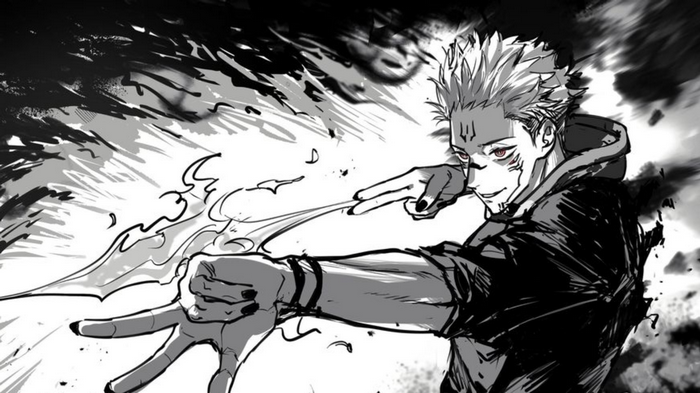 Ryomen Sukuna in action