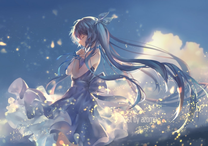 4K Hatsune Miku by Azomo