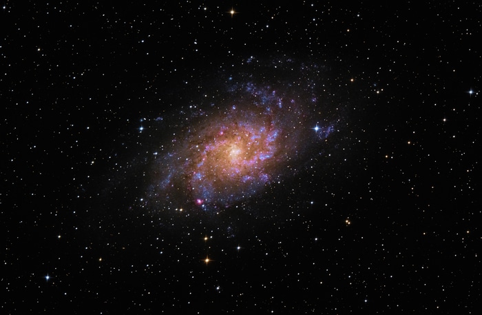4K Galaxy with Stars in Space