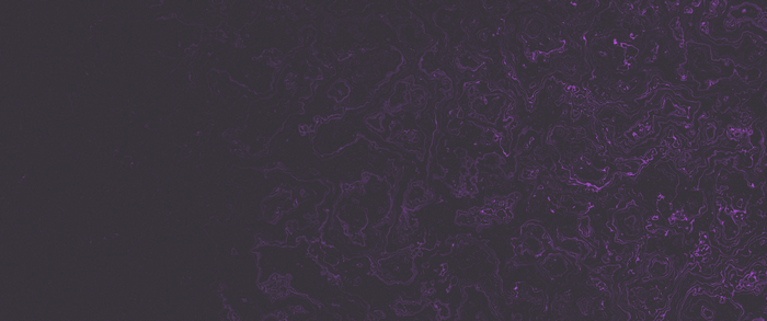 Abstract purple wavy lines on dark background