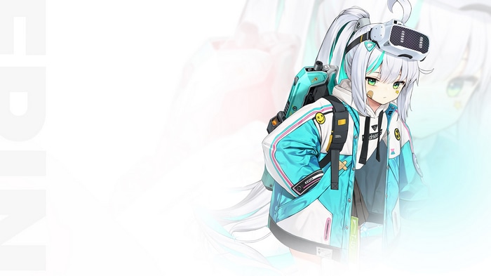 4K Cyan Nikke: The Goddess of Victory Character