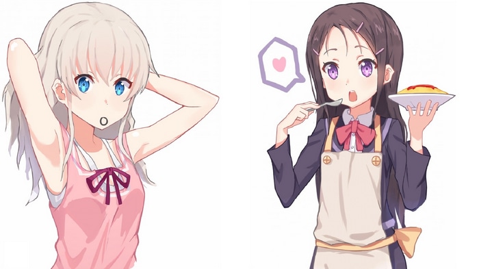 Tomori Nao and Otosaka Ayumi from Charlotte