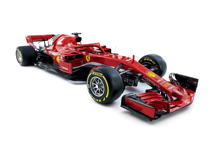 Red Ferrari Formula 1 Race Car