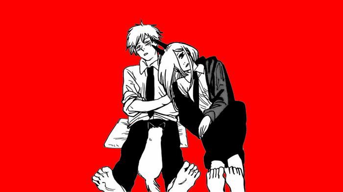 Denji and Power from Chainsaw Man