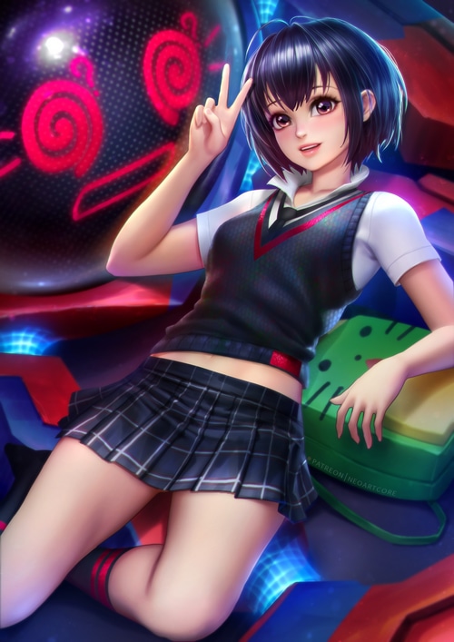 Peni Parker from Spider-Man: Into the Spider-Verse fan art