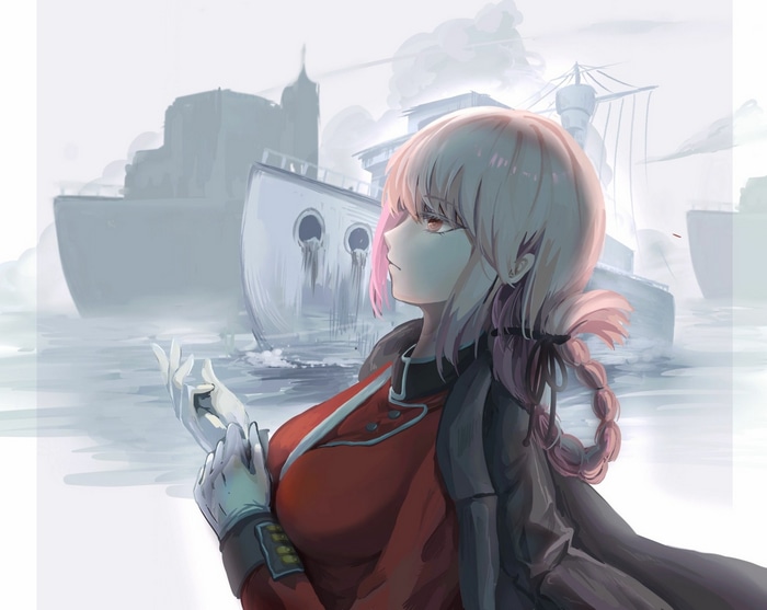 Florence Nightingale in Fate/Grand Order with ships