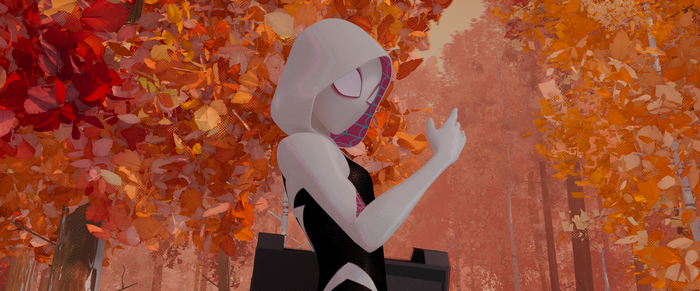Spider-Gwen in Spider-Man: Into the Spider-Verse