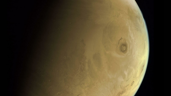 Mars planet in the Solar System