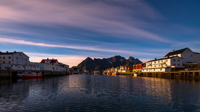 4K Lofoten Islands Norway Landscape