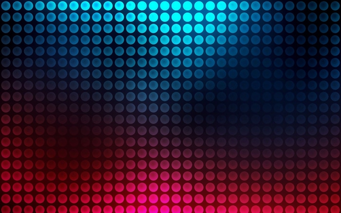 Red and blue circles abstract pattern