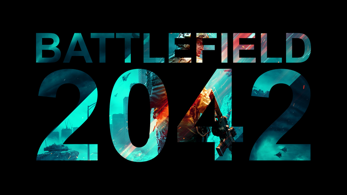 Battlefield 2042 Logo with Game Imagery