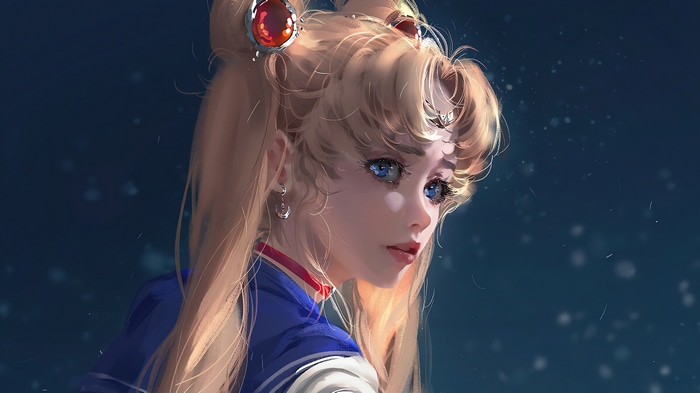 4K Sailor Moon Tsukino Usagi